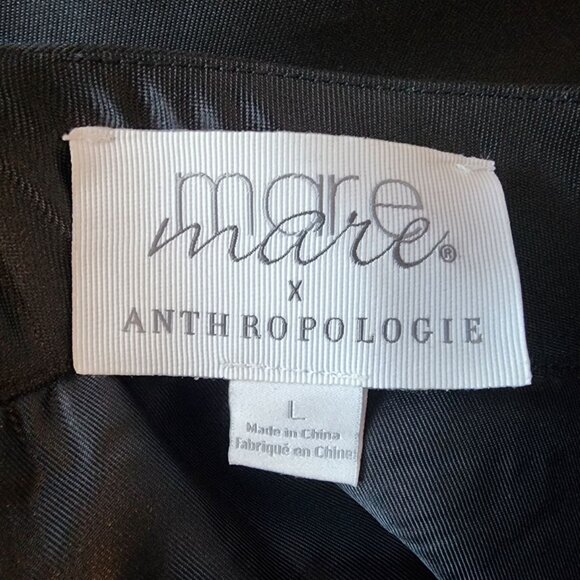 Mare Mare X Anthropologie Womens Large Skirt Serene Formal Flounced Maxi Skirt - Picture 6 of 8